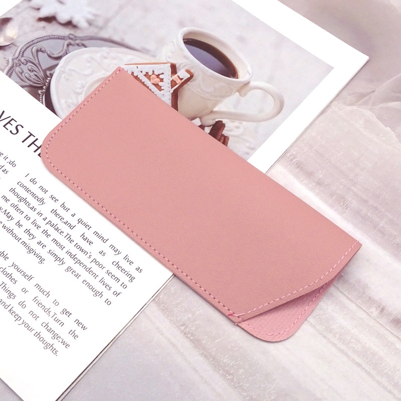 Leather Glasses case Sunglasses bag Eyewear Eyeglasses Accessories