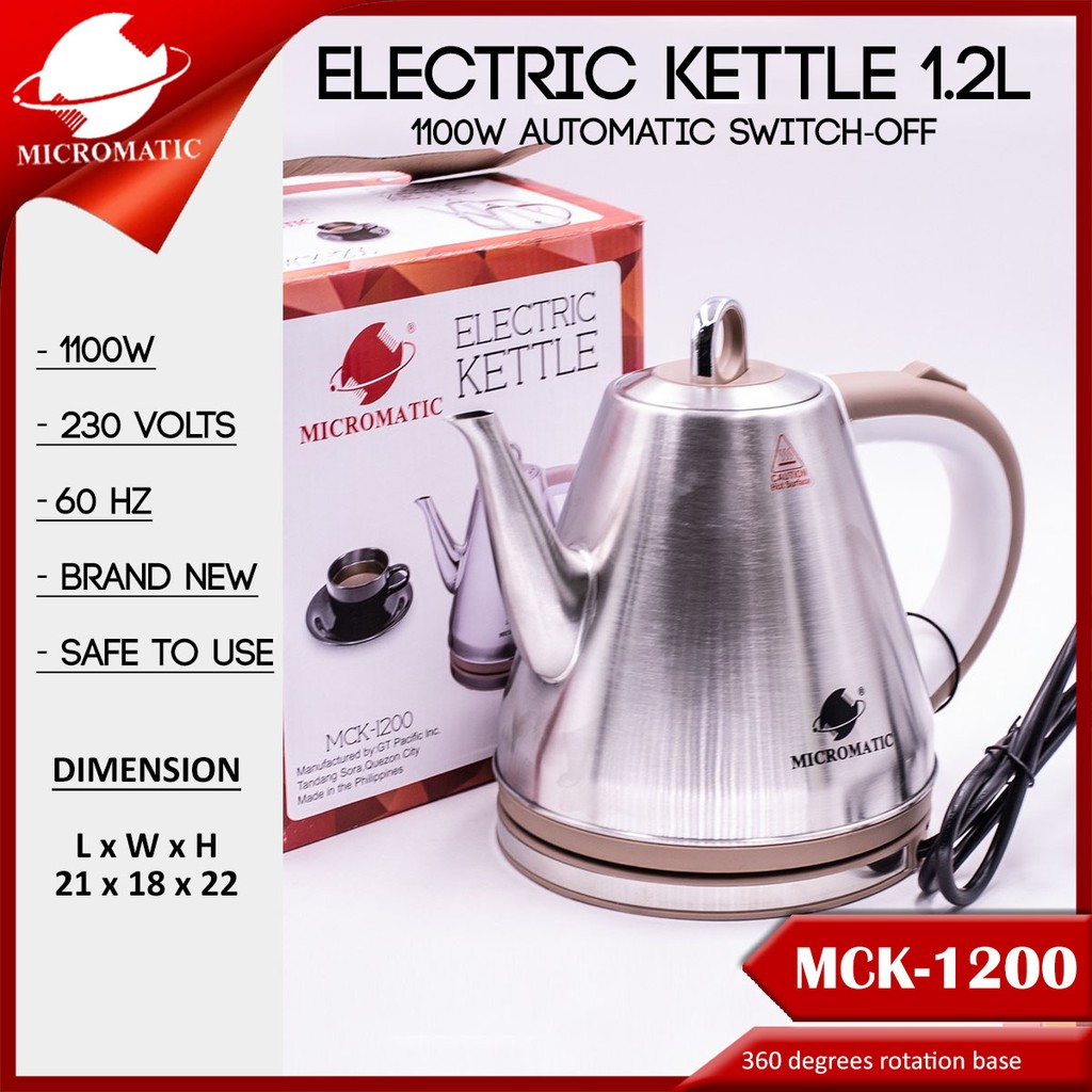 Electric kettle hot sale shopee