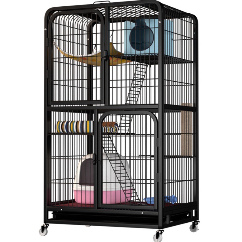 Stackable cat outlet cages