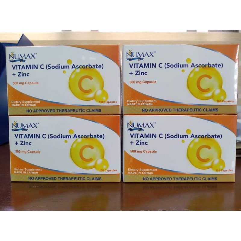 Numax Vitamin C with Zinc Shopee Philippines