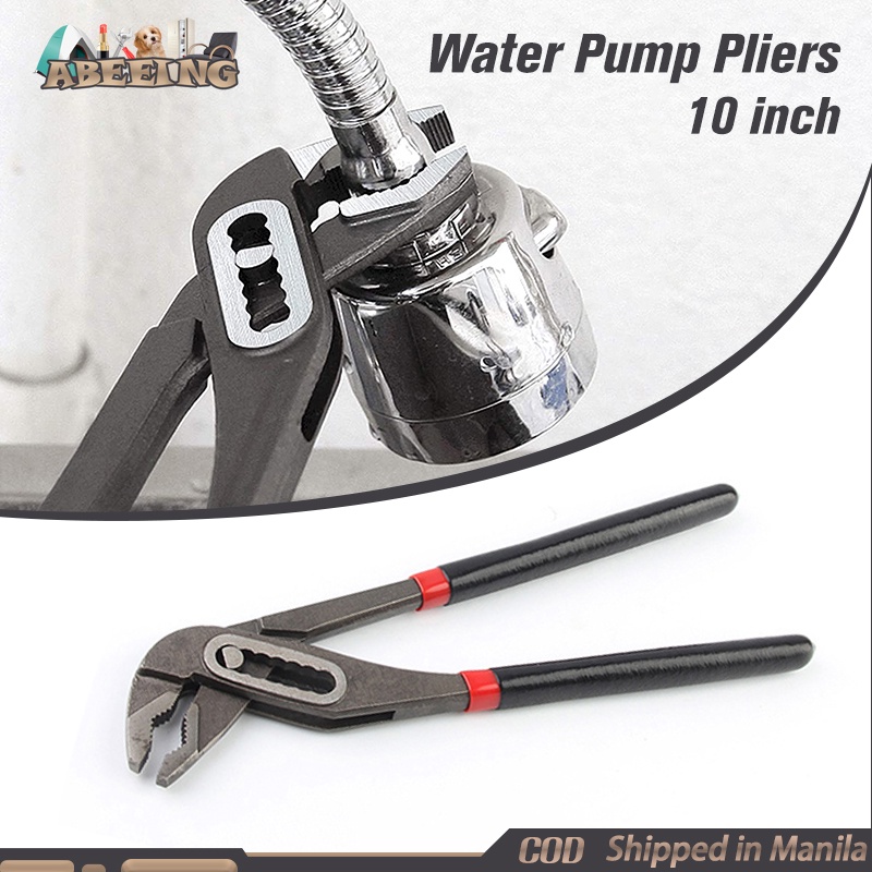 10 Inch Water Pump Pliers Tools Professional QuickRelease Plumber