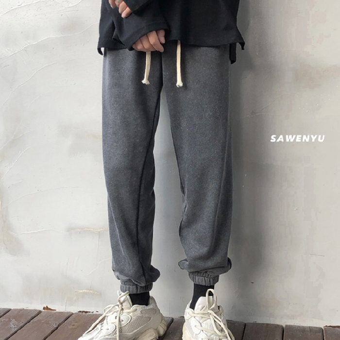 Mens loose hot sale jogger pants