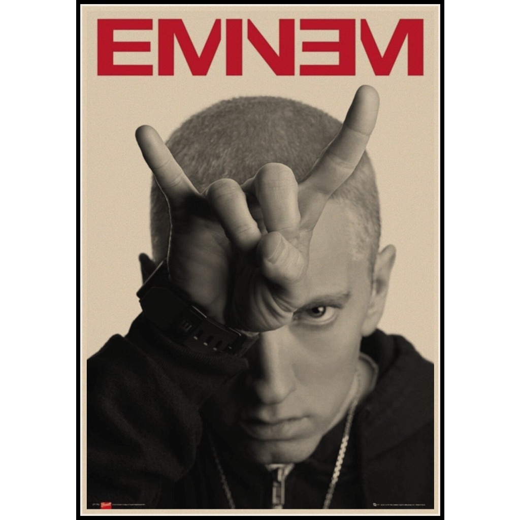 Eminem Posters 8 Mile Poster Hip Hop Rapper Singer Eminem Poster 