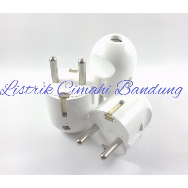PUTIH Broco grounding plug type 1331055 White color | Shopee Philippines