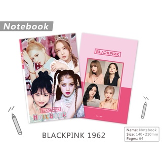 Black Pink composition Notebook K-pop School A5 Size page 64 | Shopee ...