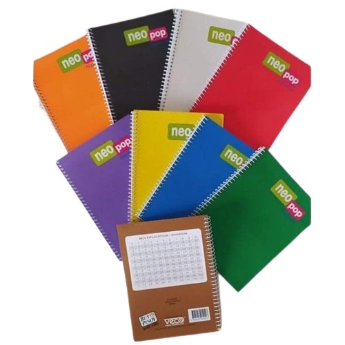 Veco Notebook Neo Pop Spiral 80lvs. ️ (you choose color) | Shopee ... 
