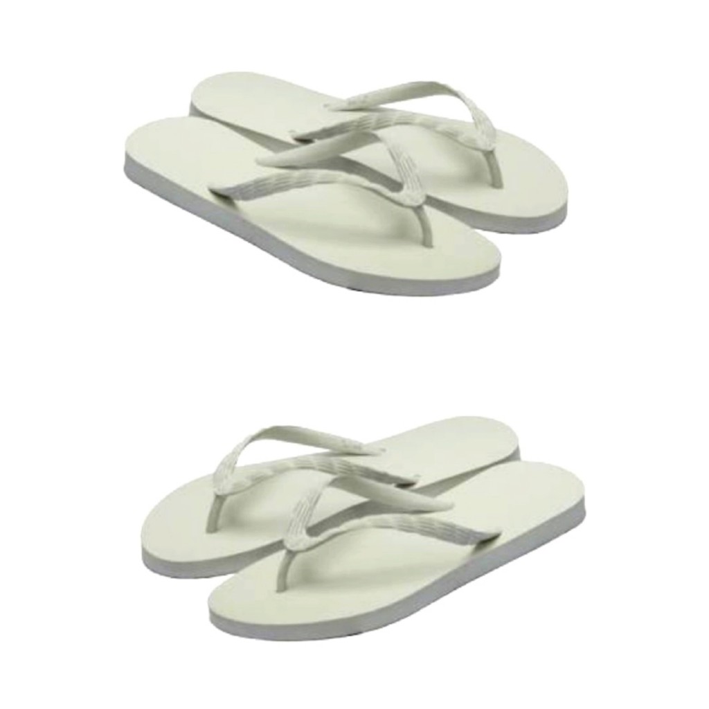 Beach walk slippers white on sale