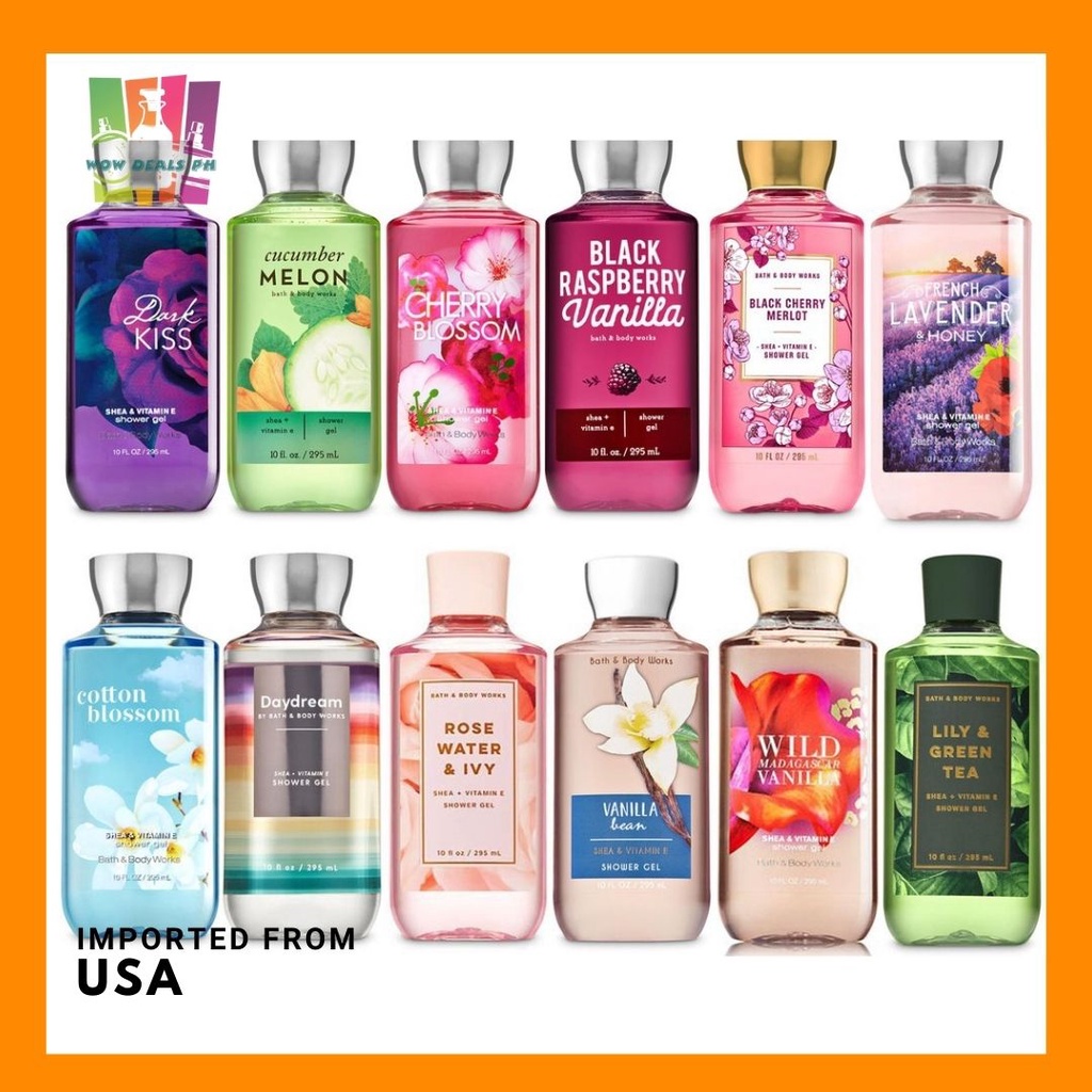Bath and Body Works SHOWER GEL 295 ml Made in USA Original Perfect