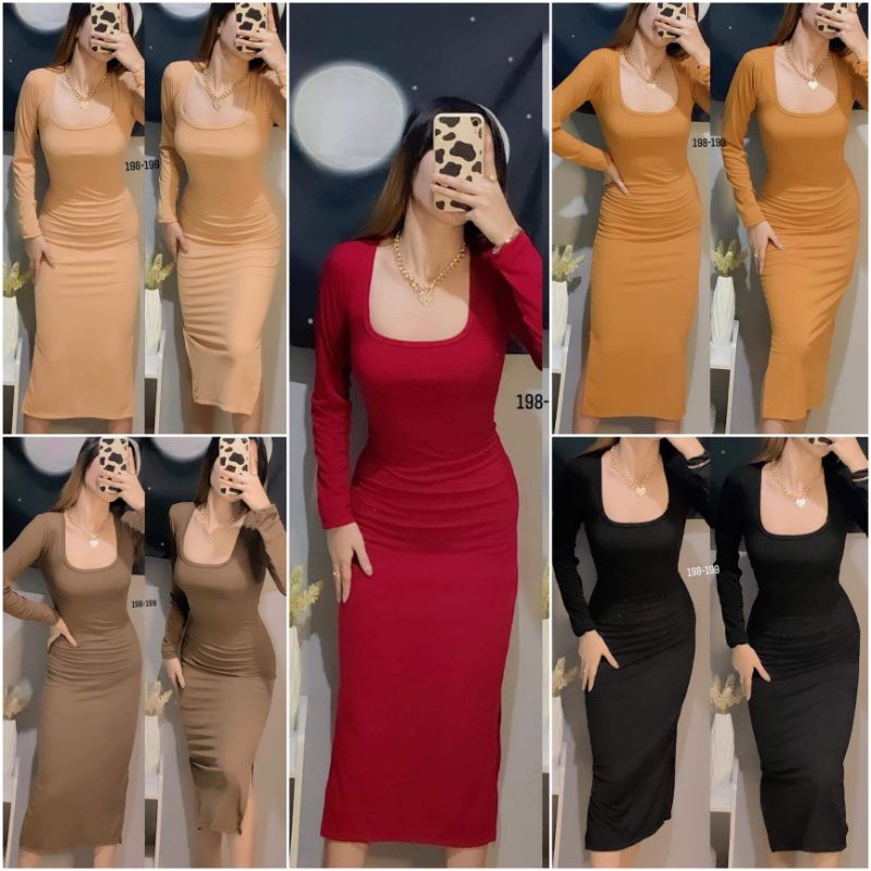 Shopee bodycon dress online