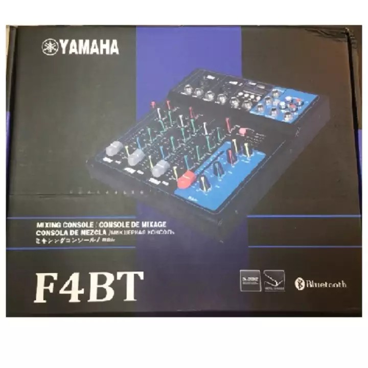 Yamaha F4BT Mixing Console With Bluetooth (Black) | Shopee Philippines