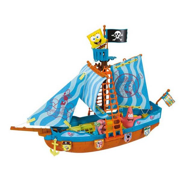 Spongebob Boat Toy - Spongebob Pirate Boat | Shopee Philippines