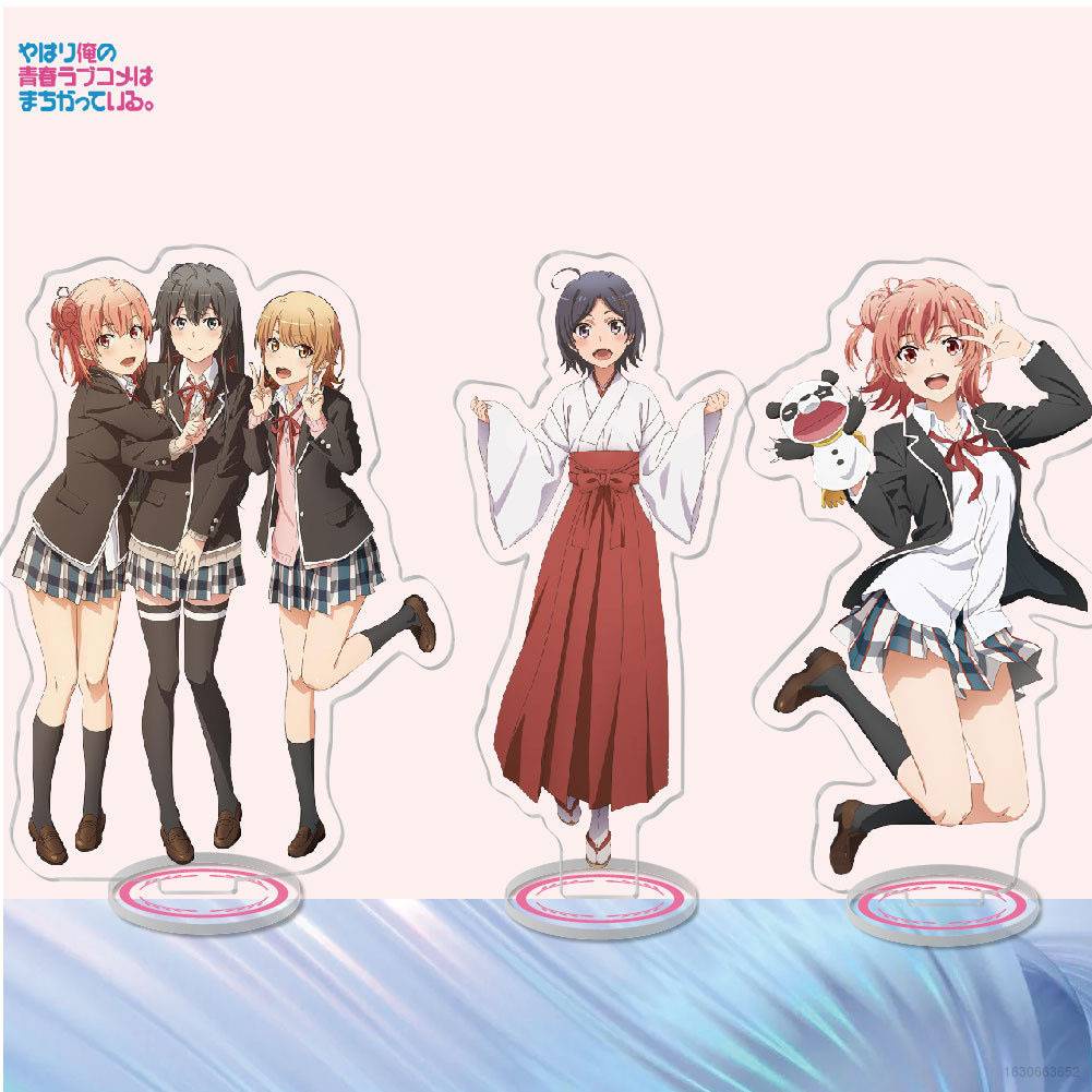 My Teen Romantic Comedy Snafu Anime Action Figure Model Toy Acrylic 