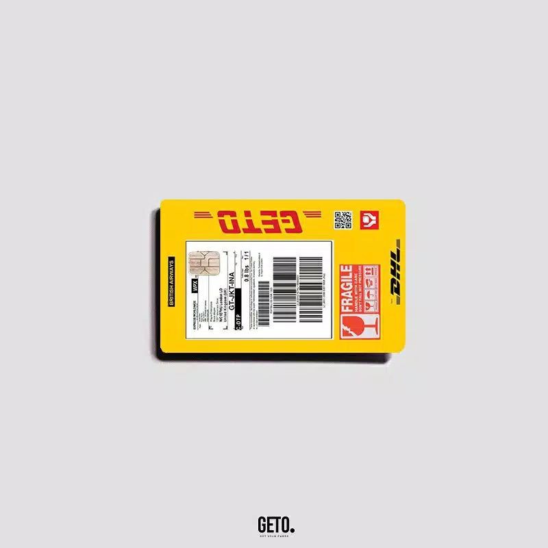Dhl | Geto CARDS (Skin/Sticker For ATM CARDS) | Shopee Philippines