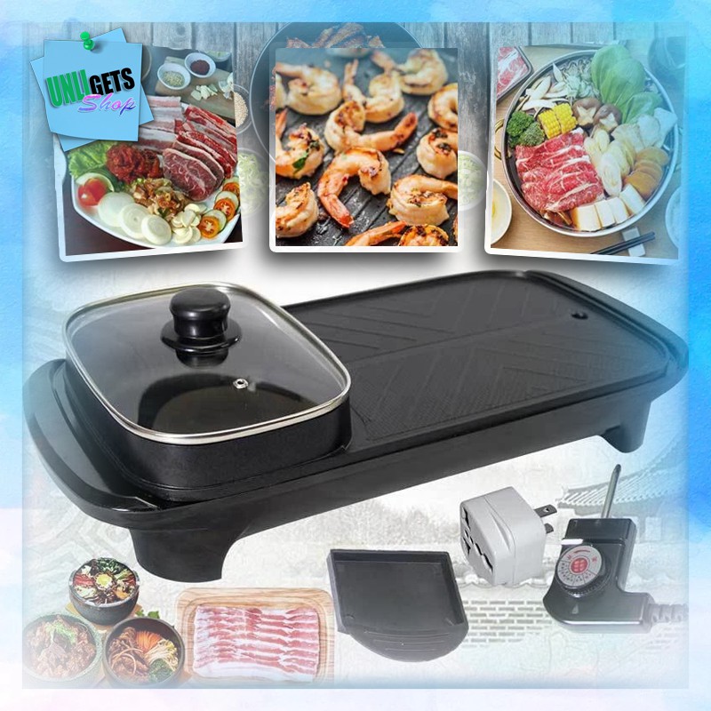 Samgyupsal electric grill Samgyupsal grill Samgyupsal set 2 in 1 Shabu