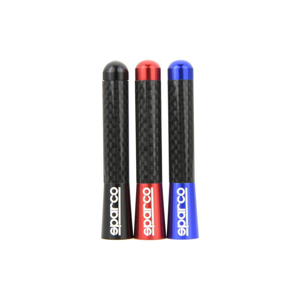 Lampa Stelo Per Antenna Tipo Flag 8cm In Fibra Di Carbonio - Ricambio Per Auto E Modellismo