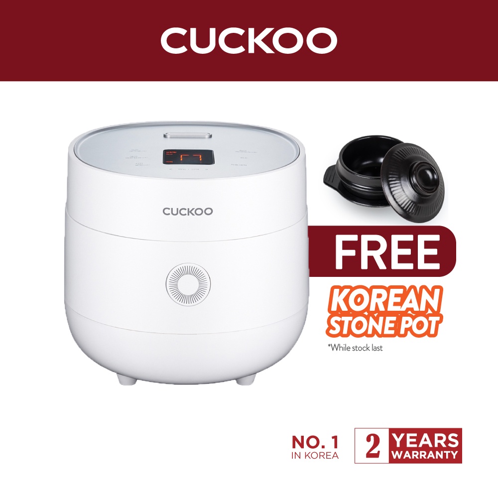 Cuckoo 6-Cup White Micom Rice Cooker 13-Menu options CR-0675F