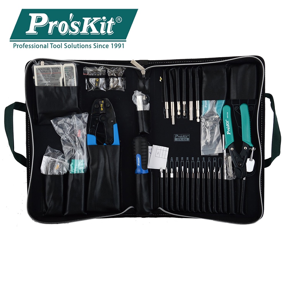 Pro'sKit 1PK-936B Master Net-Work Installation Kit (Metric Size ...