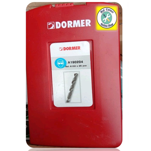 DORMER ORIGINAL DRILL BIT A190 JOBBER SET 204 (1mm - 13mm) 25pcs ...