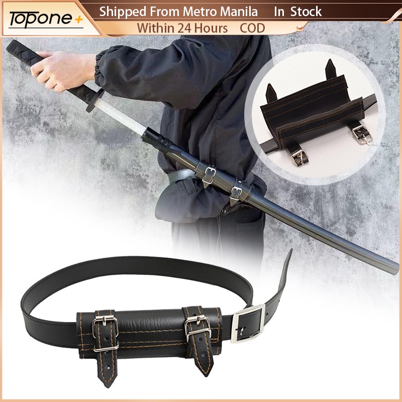 Leather Sword Belt Katana Belt Demon Slayer Belt Waist Sheath Sheath ...