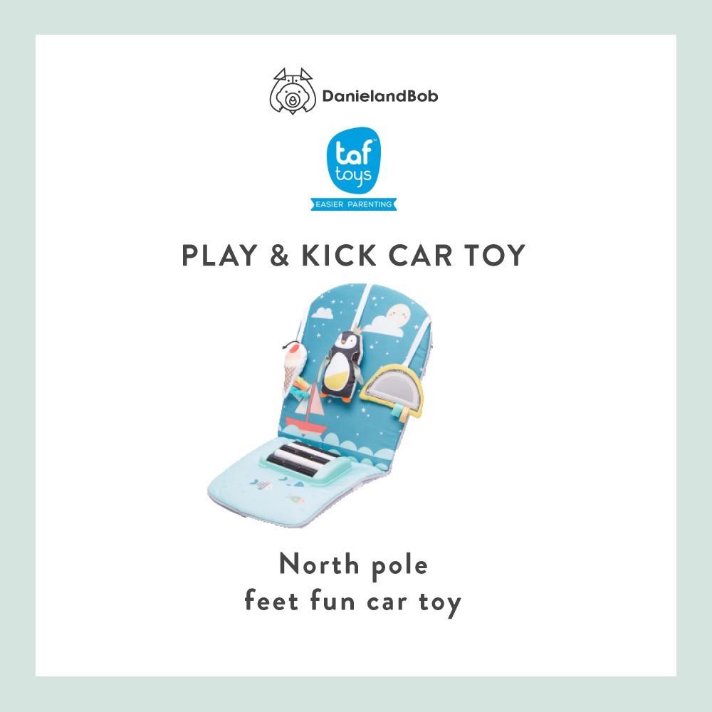 Taf Toys North Pole Feet Fun Car Toy / Play & Kick Car Toy / Taf Toys