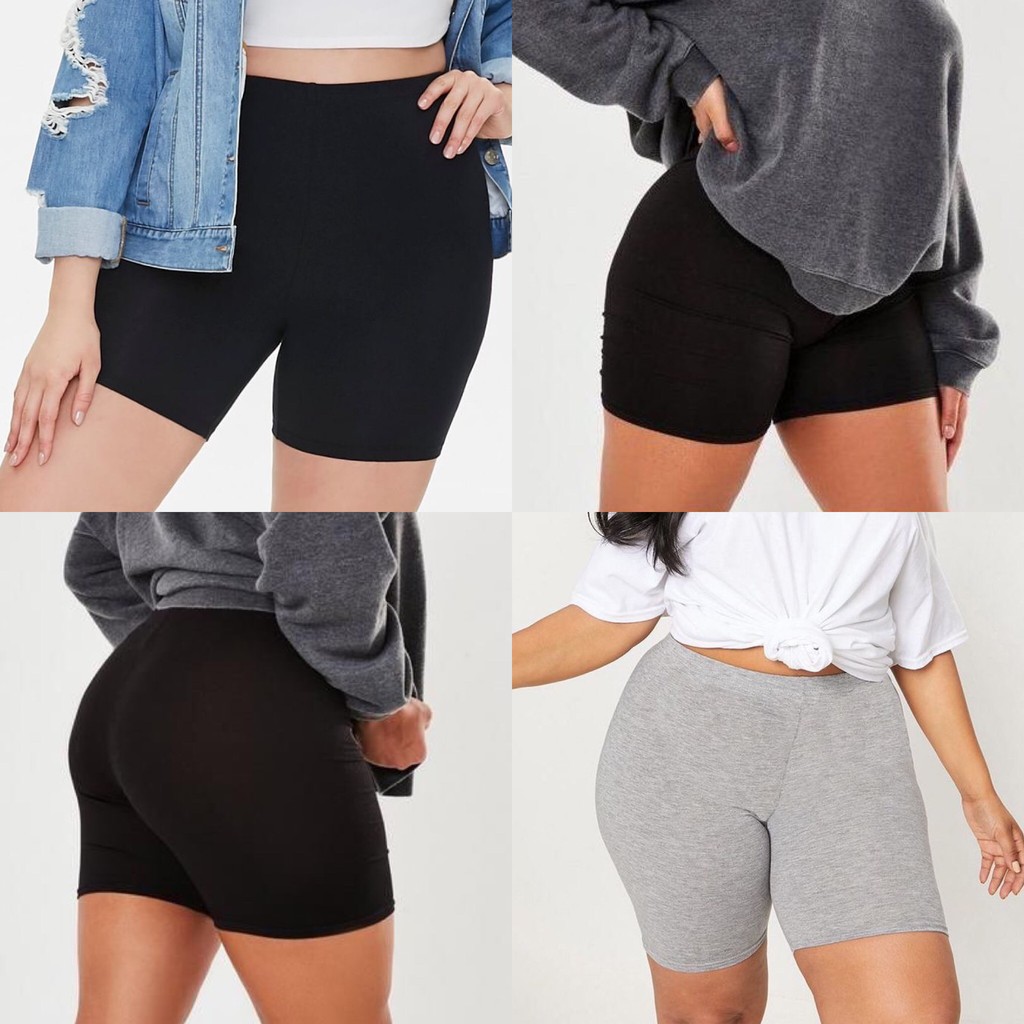 Plus size womens cycling shorts hotsell