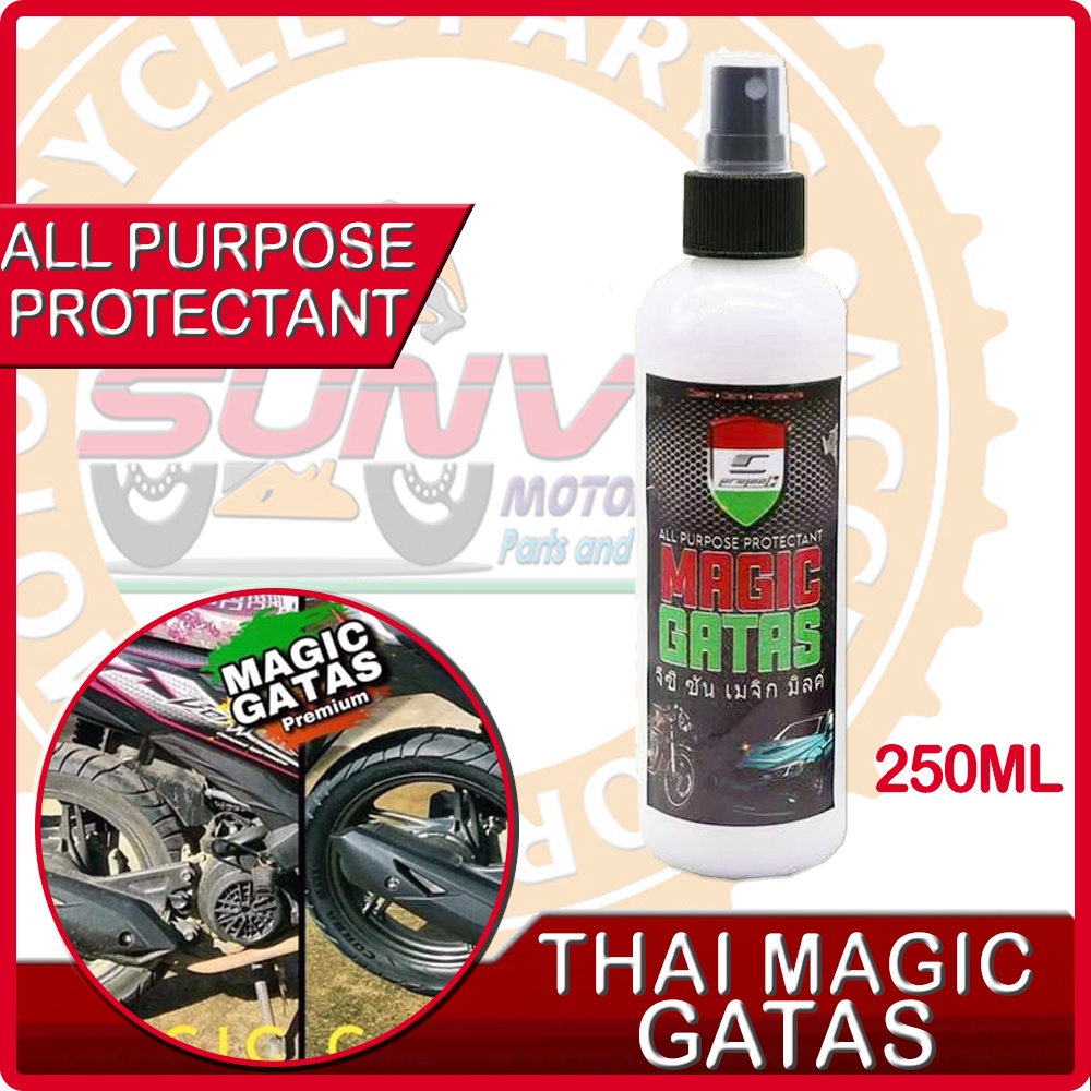 MOTORCYCLE THAI MAGIC GATAS ALL PURPOSE PROTECTANT 250ML | Shopee ...