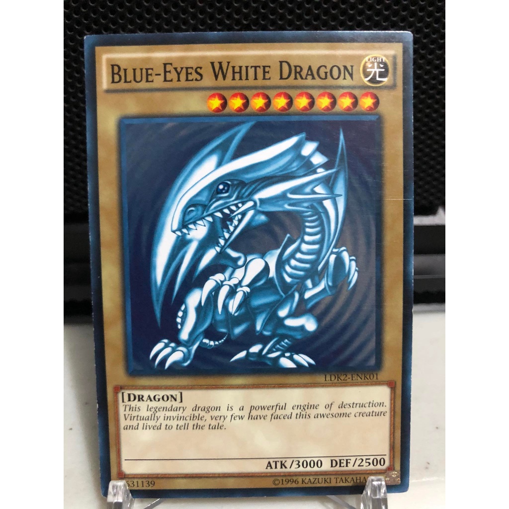 BlueEyes White Dragon (Blue Ripple Background) LDK2ENK01 Common