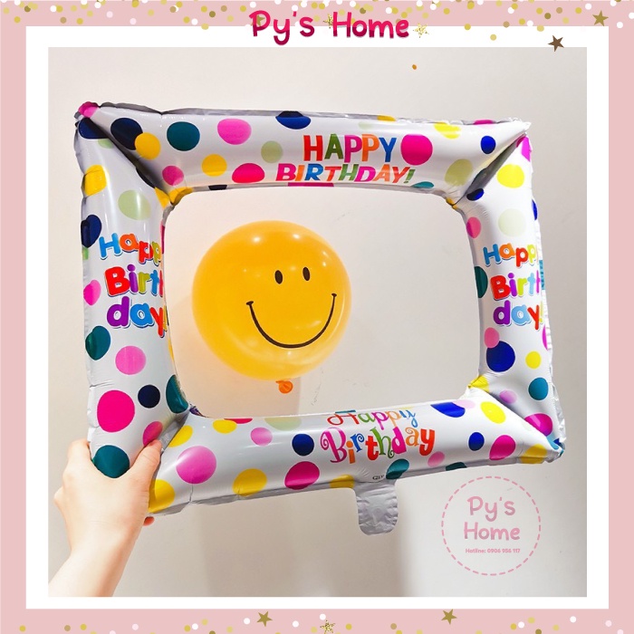 Aluminum Ball Photo Frame For Fun Birthday Decoration | Shopee Philippines
