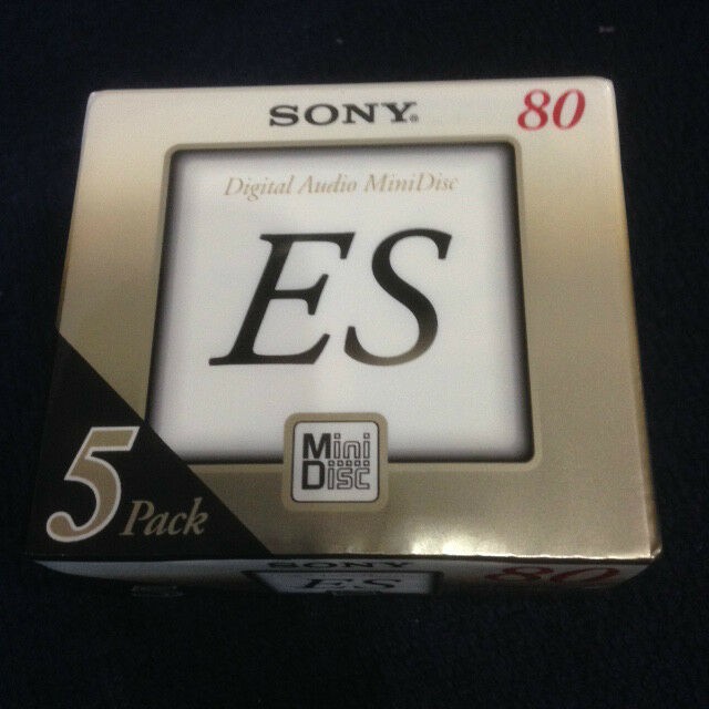 SONY Mini Disc 80 MIN 5 Disc- 1 Pack | Shopee Philippines