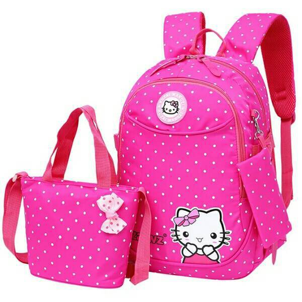 School Children's Backpack Character Bag Backpack Cute Cartoon Hello ...