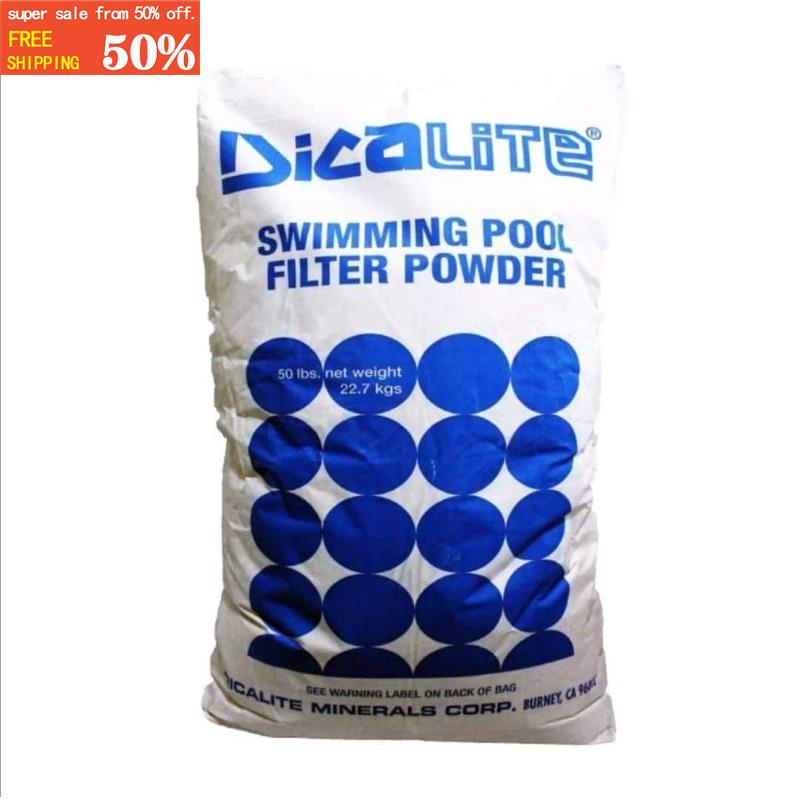 DICALITE Swimming Pool Filter Powder DE Original MADE IN USA 22.7kg Shopee Philippines