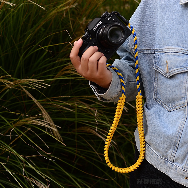 hand-woven PU Nylon rope Camera Shoulder Neck Strap Belt Mirrorless for ...