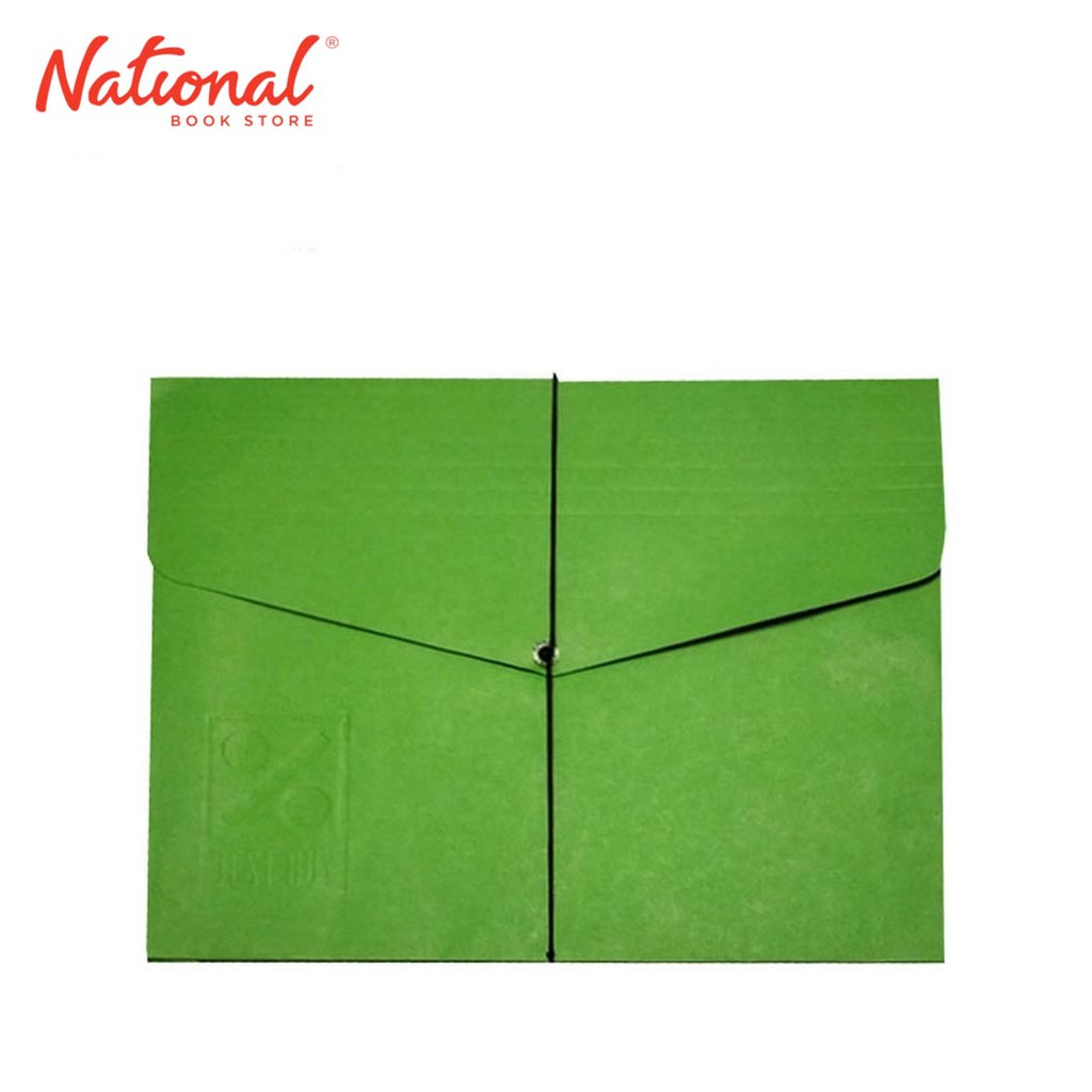 Best Buy Expanding Envelope Short Green National Book Store | Shopee ...