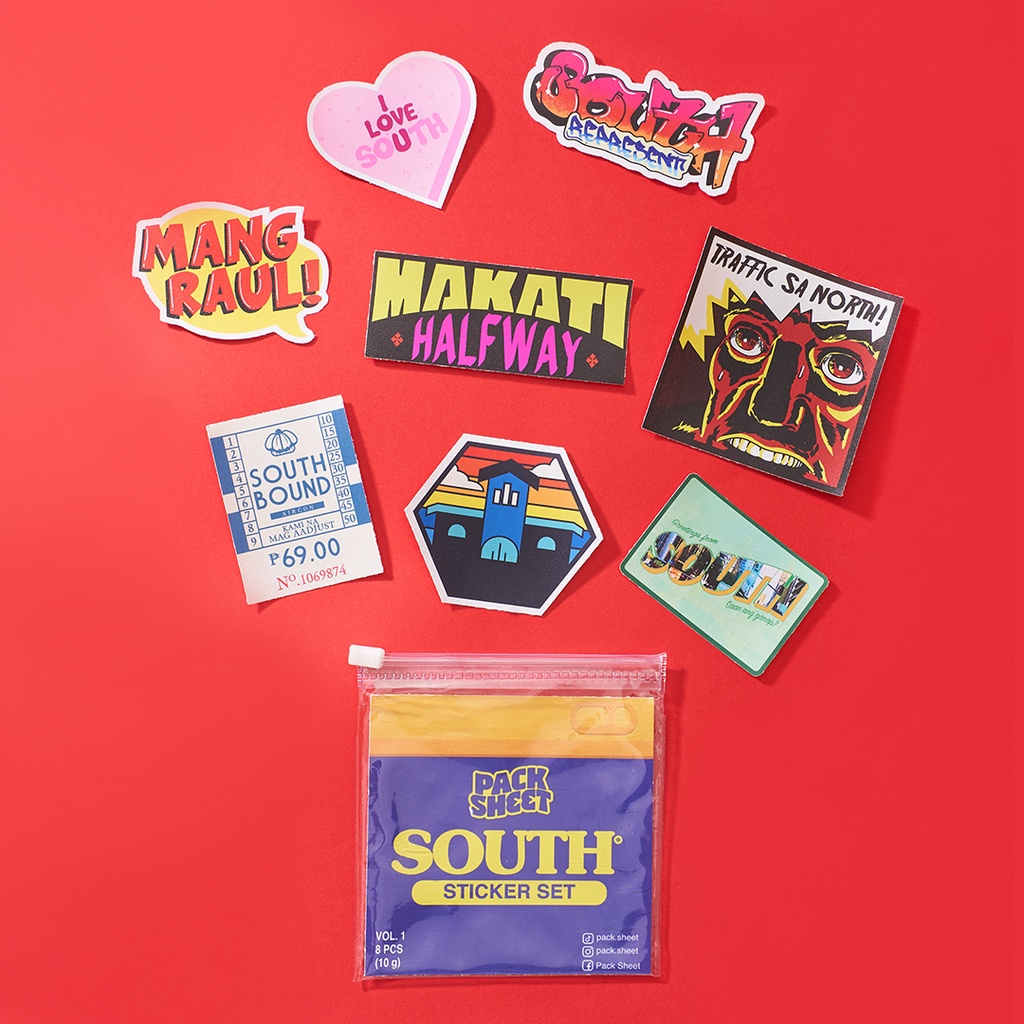 Pack Sheet Whim South Sticker Waterproof Funny Planner & Journal ...