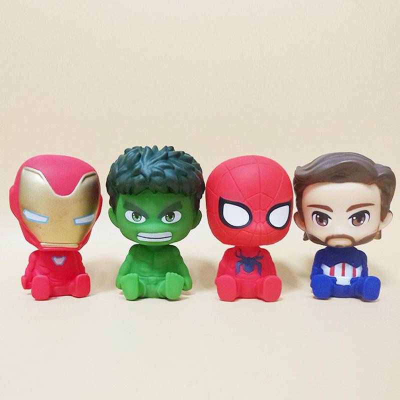 Cute Anime Character Iron Man Spiderman Captain America Hulk Avengers ...