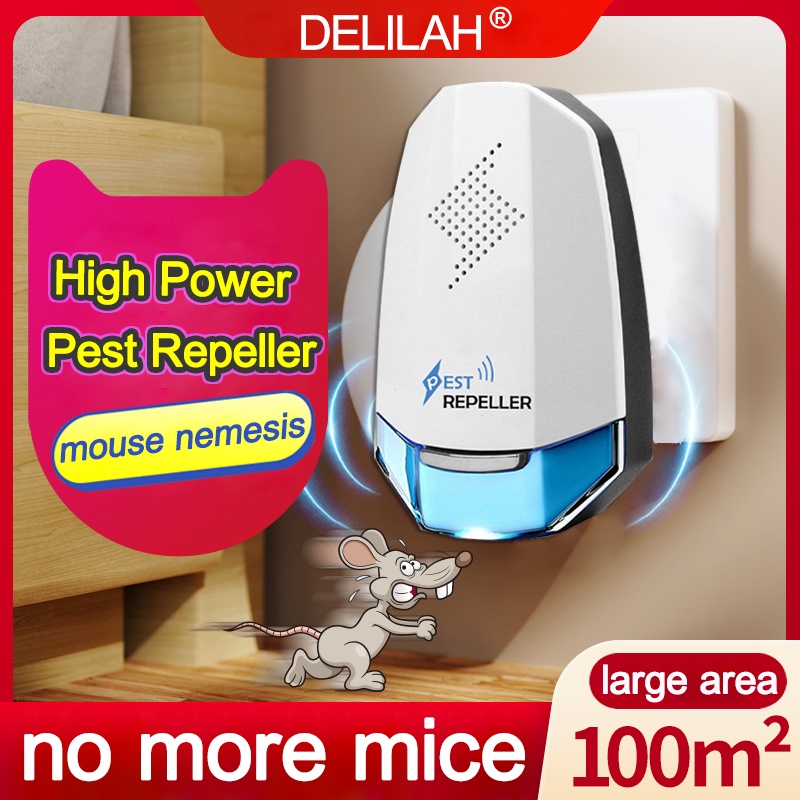 Ready stockDELILAH rat killer electric Mouse Repeller 18-wave frequency ...