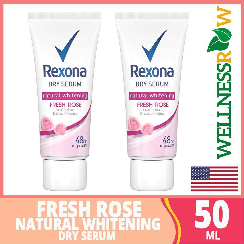 Rexona Natural Brightening Deo Dry Serum Fresh Rose