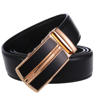 Genuine Leather Belt For Men Belt For Jeans Automatic Buckle Leather ...