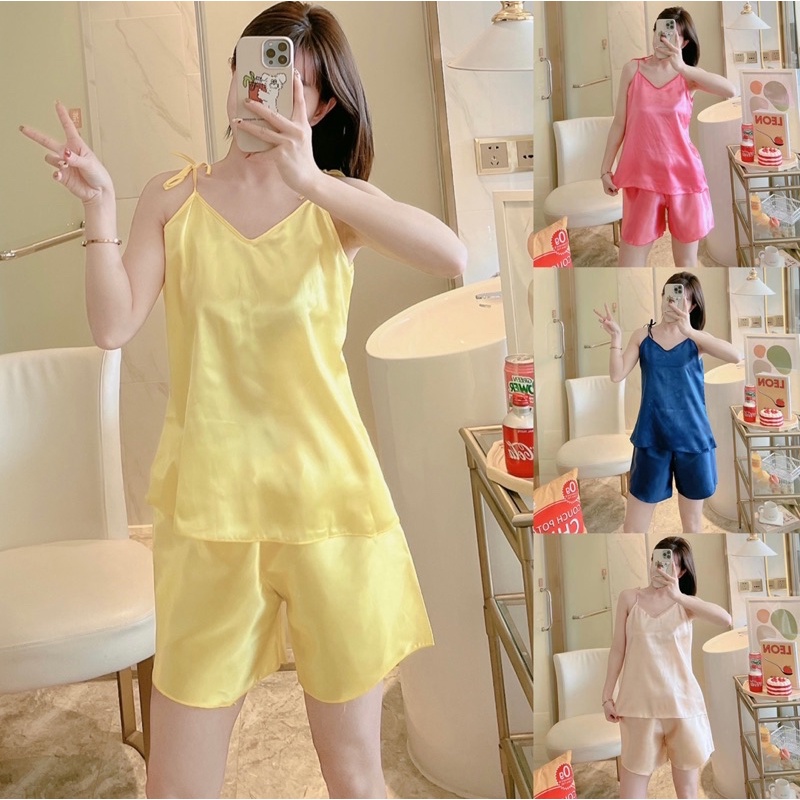Shorts and camisole nightwear hotsell