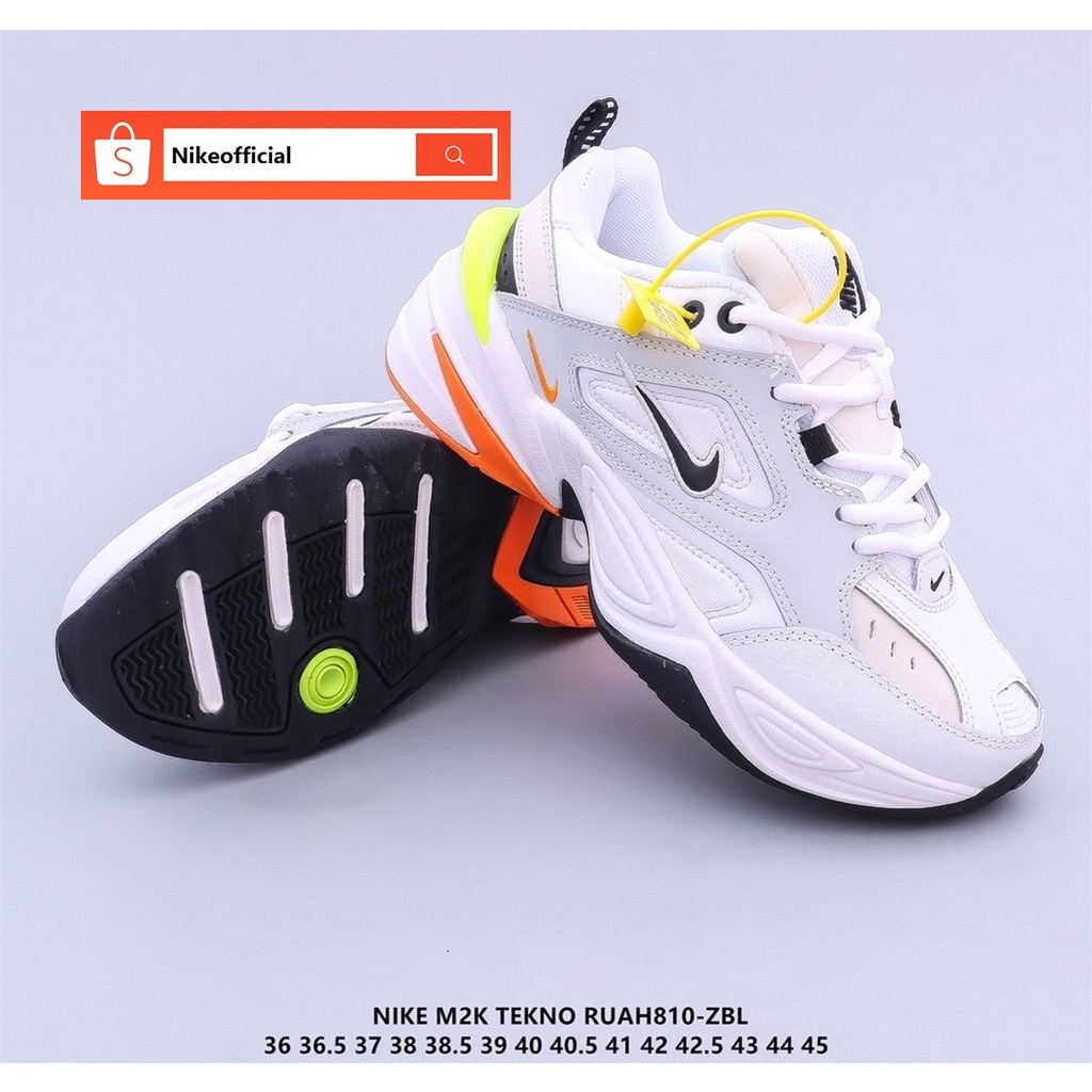 100% Original Nike M2k Tekno White Casual Sneakers Shoes for Women