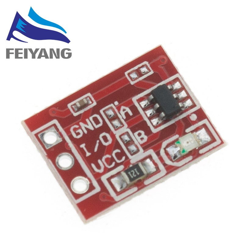 5PCS TTP223 Touch Key Switch Module Touching Button Self-Locking/No ...
