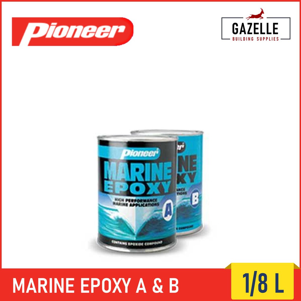 Pioneer Marine Epoxy Set (A&B) - 1/8L | Shopee Philippines