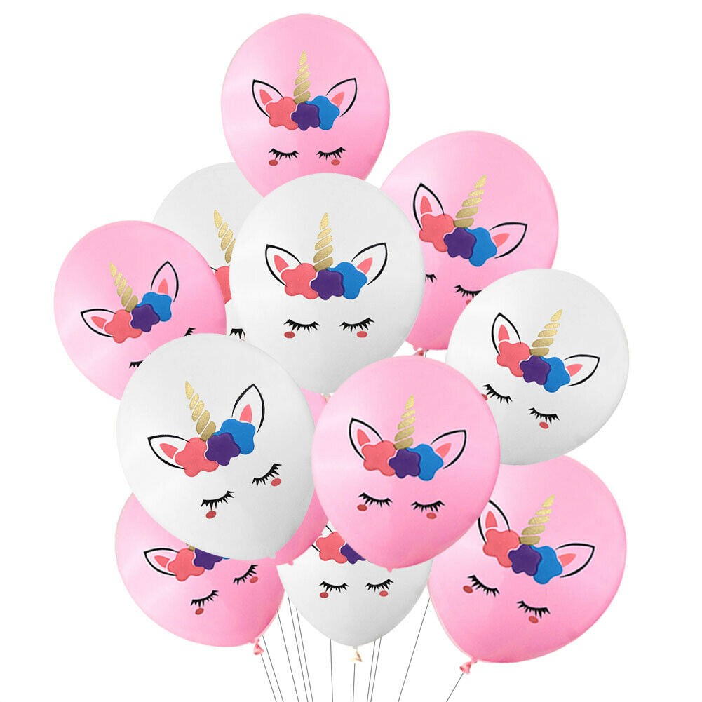 BALLOONS UNICORN DESIGN SIZE 10'S Shopee Philippines