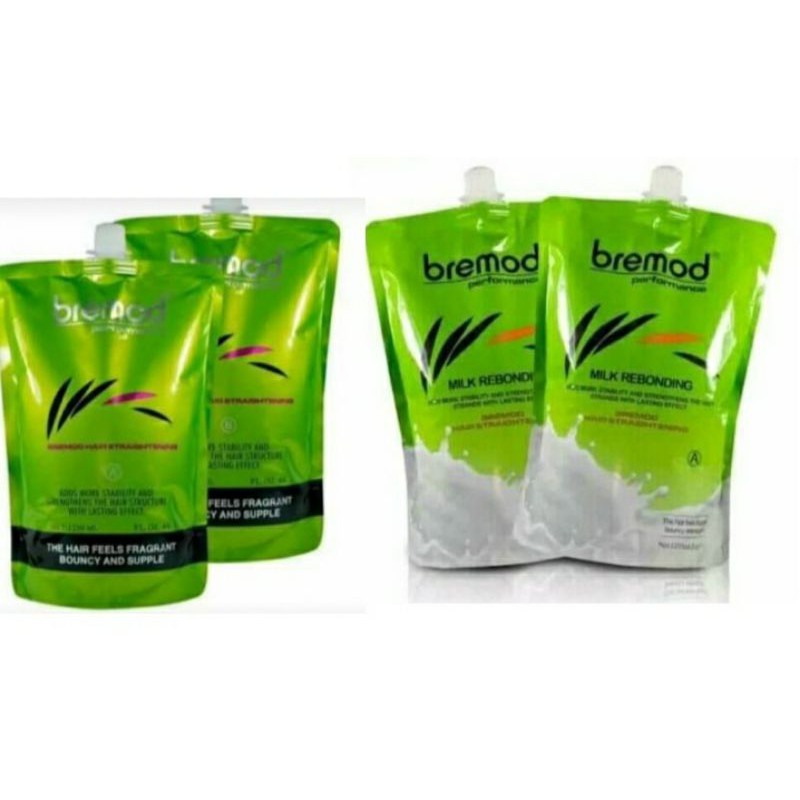 Bremod Hair Rebonding Straightening Set 1250ml | Shopee