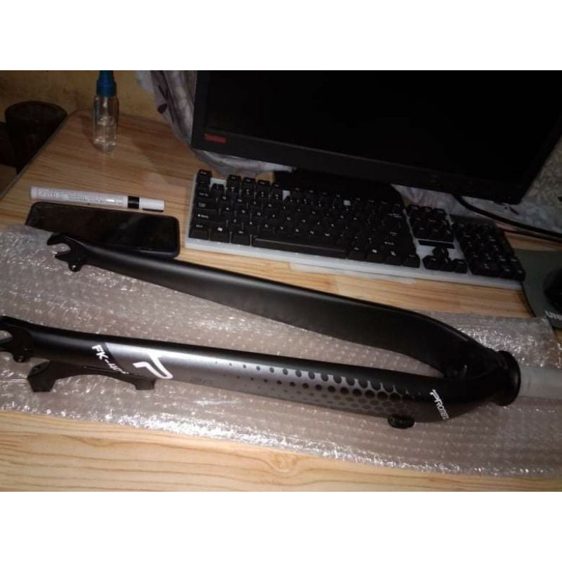 legit 26er & 27.5 mtb alloy alluminum rigid bicycle front fork promend