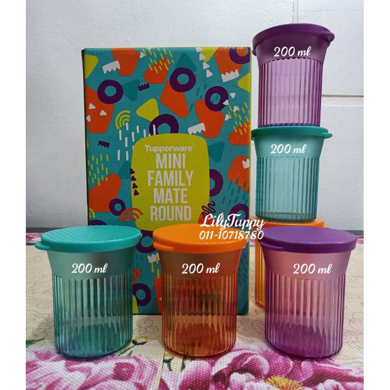 Mini Family Mates: Used Small Multipurpose Tupperware | Shopee Philippines