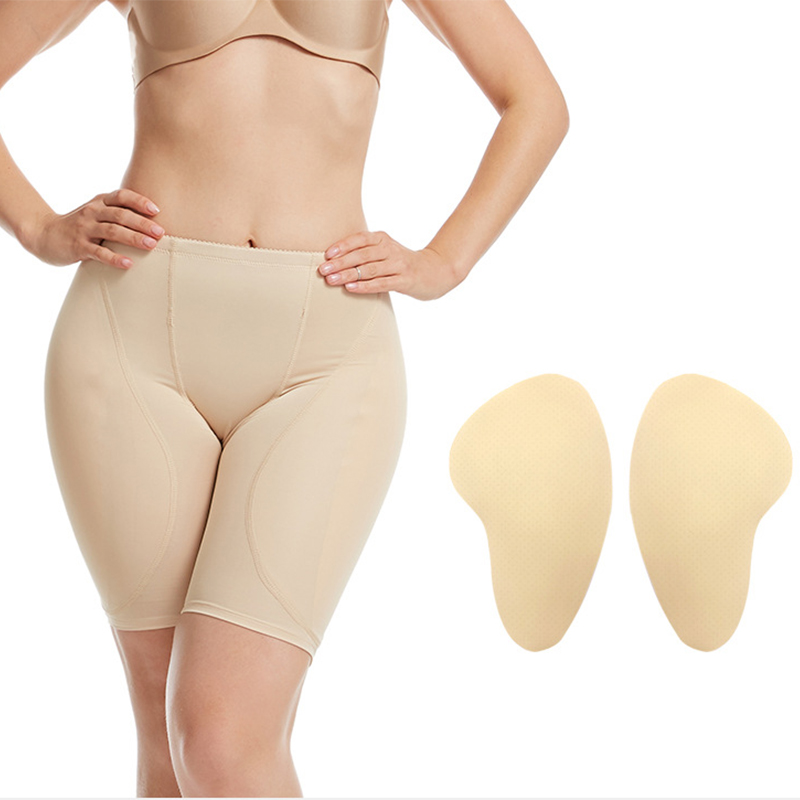 FASHIONWT Women Plus Size Hips Sponge Pad Fake Buttocks Sexy Hip Pad  Beautiful Butt Body Shaping Pants 