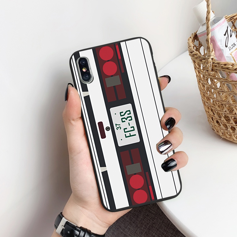 Initial D Car Taillight Case For iPhone SE 2022 2020 13 12 Mini 11 Pro ...