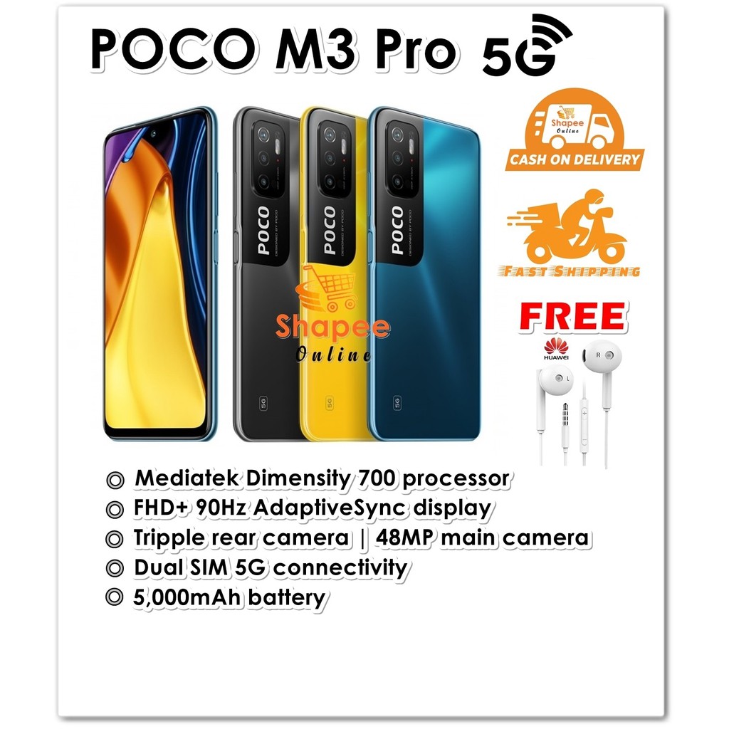 Xiaomi Poco M3 Pro 5G - Full phone specifications