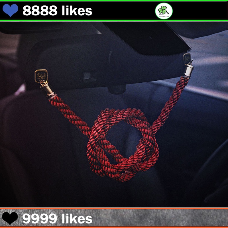 VIP Style Charm Junction Produce JDM Fusa Red Kiku JP Knot Kin Tsuna